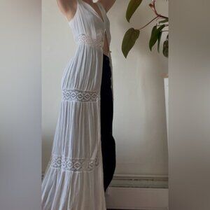 Longline boho vintage cardigan ( L)